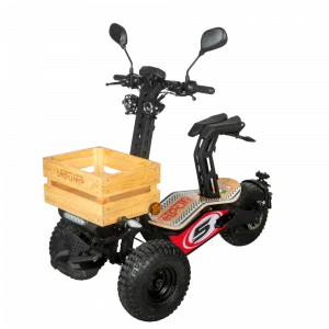 scooter tres ruedas canasta